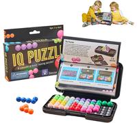 Nsiecd-Jeu De Logique, Echiquier Intellectuel, Jeu De Voyage, Jeu De Réflexion, 120 Défis 2d Et 3d, 3 Modes De Jeu, Boîte De Voyage, 6 Ans Et Plus