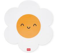 NSIECD-Legami - Tapis de souris, Tapis de souris avec surface en PVC anti-poussière et anti-reflet, base en caoutchouc antidérapante, 22,3 x 23,3 cm