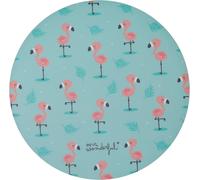 NSIECD-Mr Wonderful Tapis de Souris en Fibre Extra Fine avec Base en Caoutchouc antidérapant pour Souris Filaire ou sans Fil PC/Mac Flamants