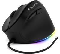 NSIECD-- Souris Ergonomique Filaire Verticale, USB-A, 1000 à 3600 DPI, 6 Boutons, LED RGB \u2013 Idéale pour Droitier \u2013 Prévention du Syndrome de la Souris et des Tendinites \u2013 Compatible PC