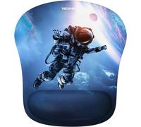 NSIECD-Tapis de Souris avec Coussin en Gel, Tapis de Souris en Mousse à mémoire de Forme, Ergonomique, étanche, Confortable, avec Repose-Poignet pour Toutes Les Souris, offfice, Maison, Ordinateur