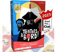 Nsiecd-Traitres À Bord - Jeu De Société - Grand Prix Du Jouet 2023 - Jeux À Identité Secrète - Jeu De Voyage Et De Poche - Jeu De Cartes Dès 10 Ans