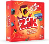 Nsiecd-Zik - Nouvelle Édition - Jeu De Société - Dès 10 Ans - Fredonner Des Chansons - Fun Garantis - Idéal En Groupes - Jeu D'ambiance Amis Et Famille - Quiz Musical Original - Chanson