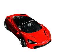 NSJGCQREL Moulage sous Pression Voiture 1:36 Ouvrable Alliage Moulé sous Pression Modèles Voitures Sport Simulation Retour Force Voiture Ornements en Métal Collection(Red)