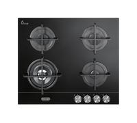 NSL460NCM Plaque de cuisson 4 brûleurs à gaz Noir 60 cm