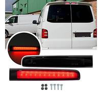 NSLUMO 3e feu stop LED pour V/W T5 T6 T6.1 Transporter Multi.van pour V/W | Transporter T5 Multi.van Cara-velle Panel Van arrière rétroviseur twin portes 2003- 2008 2009 2010 lentille fumée 7H0945097B