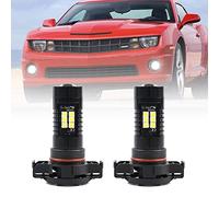 NSLUMO Ampoules antibrouillard, PS19W Ampoule LED pour Chevy Camaro Non-RS 2010-2013 LED Antibrouillard 2Pcs Canbus Ampoules antibrouillard PS19W 5202 Ampoule LED Feu antibrouillard Conduite