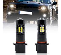 NSLUMO ampoules de feux de jour LED pour Chevy Camaro RS 2012 2013 PSX26W | 12278 pour Compatibility et Life Span: P13W ampoules de feux de jour LED pour 2012 2013 Plug and Play