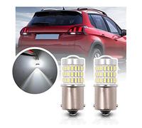 NSLUMO ampoules de recul LED pour P/eugeot 2008 206 205 1007 106 107 108 | pour Compatibility et Life Span: P21W Led ampoule, recul feu ampoules pour P/eugeot 2008 206 35W 2Pcs recul feux