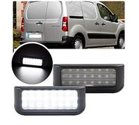 NSLUMO éclairages de plaque LED pour P/eugeot Expert MK2 MK3 Van Tepee pour | C/itroen Berlingo II Van Dispatch Spacetourer pour C/itroen: Berlingo II/van (B9) haute puissance 2Pcs