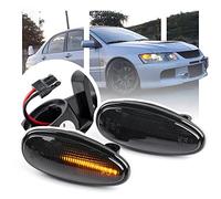 NSLUMO feux latéraux LED pour M/itsubishi Lancer EVO Evolution V VI VII | VIII IX Outlander LED dynamique latéral position clignotant Blinker pour Outlander 2003 2004 2005 2006 séquentiel MR522027