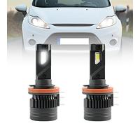 NSLUMO H15 Ampoules de phares LED 60W Blanc H15 LED Phare à faisceau principal DLR Ampoule pour Fo.rd B-max Fiesta VI Kuga II Mondeo V DRL Ampoule de conduite diurne