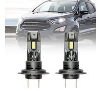 NSLUMO H18 Ampoules de phare LED pour Fo.rd EcoSport 2017 2018 2019 2020+ Ampoules LED H18 pour voitures EcoSport Feux de croisement 6500K Blanc LED Phare Mini Taille