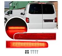 NSLUMO L&R LED Troisième 3eme feu stop pour V/W T5 T6 T6.1 Transporter Multi.van Cara-velle Van High Level Feu stop feux rrière Barn Door High Mount Stop Light 2pcs Rouge