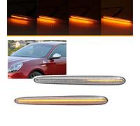NSLUMO LED Clignotant Latéral Luce Giulietta Dinamico/Sequenziale Alfa Ro.meo Giulietta Hatchback Tipo 940 lente Trasparente Indicatore Laterale Segnale di Girata Lampeggiante Ripetitore Lampada