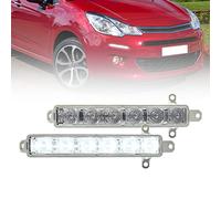 Nslumo Led DRL Feux Diurnes Pour Citro.ën C3 C1 C3 Picasso Pour Peug.eot 308 107 108 308 SW Xénon Blanc LED Brouillard Conduite Lumière DLR Ville Lampe 2 pcs