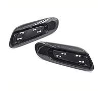 NSLUMO Led Indicateurs Latéraux Marqueur Répéteur Lumière pour Mini Cooper F55 F56 F57 S SD Cabriolet JCW Ambre Dynamique Led Clignotant Lampe 2 pcs Fumée Lentille