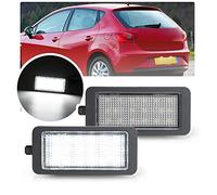 NSLUMO LED Lumière de plaque d'immatriculation pour 2009-2016 Seat Ibiza IV 6J/6P Hayon 2 pièces Led Tag Lampes d'enregistrement