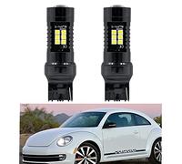 NSLUMO Lot de 2 ampoules LED Canbus DRL 7443 W21/5 W T20 pour feux de circulation diurnes Volks Bettle Xenon Blanc