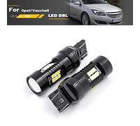 NSLUMO Lot de 2 ampoules LED DRL T20 7443 W21/5 W pour Op.el Vauxhall Insignia A 2008-2017 Blanc Xénon Canbus LED DLR City