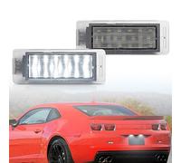 NSLUMO Lot de 2 feux de plaque d'immatriculation à LED pour Chevrolet Camaro 2010-2013 Cruze SW 2012-2016 Lampe de stationnement de voiture de feux de plaque d'immatriculation à LED