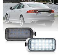 NSLUMO Lot de 2 feux de plaque d'immatriculation LED pour Jaguar XJ XF Fo/rd Fiesta MK7 MK7.5 Focus MK3 S-Max Grand C-max Mondeo MK4 Kuga Galaxy