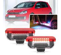 NSLUMO Lot de 2 lampes de courtoisie à LED pour Volkswagen Golf 5 6 Plus J-etta P-assat B6 B7 EOS Sharan Touareg Skoda Superb Seat Câble inclus