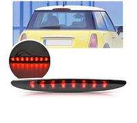 NSLUMO Troisième feu de stop arrière en verre fumé avec 8 LED rouges pour R50 R53 première génération 2002-2006