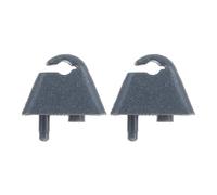 NSNGPAFACZ 2 supports de fixation for pare-soleil compatibles for Opel Vauxhall Vectra Vivaro A Astra compatible for Corsa C Combo B Carlton Tigra A Senator Fixations et clips automobiles