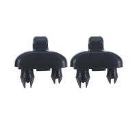 NSNGPAFACZ 2Pcs Clips De Crochet Pare-Soleil Voiture Support Cintre Boucle Retenue Compatible for Audi A3 A4 A5 Q3 Q5 S3 S5 TT RS3 RS4 RS5 Noir/Beige Fixations et clips automobiles(Noir)