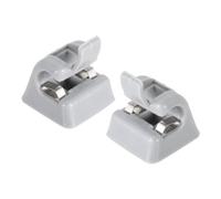 NSNGPAFACZ Clip gris for pare-soleil de voiture, 2 pièces, support crochet 26-810-00-12-8412, Compatible for mercedes-benz 300TE 190D 300SDL 300CD 240D Fixations et clips automobiles