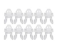 NSNGPAFACZ Lot de 10 clips support tige capot compatibles for Nissan 240sx 370z Pathfinder Patrol GQ Navara Skyline X-Trail T30 GTR Stanza D21 Sentra Fixations et clips automobiles