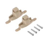 NSNGPAFACZ Support de fixation pare-soleil voiture en plastique, 2 pièces, Compatible for BMW 323Ci 325Ci 325xi 328Ci 330Ci 330xi M3 Fixations et clips automobiles