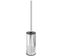 NSODOO Support de Brosse de Toilette autoportant pour salles de Bains Support de Brosse de Toilette en Acier Inoxydable 304 Rangement Résistant à la Rouille Chrome Poli Fini Rond 18 Pouces de Haut