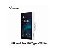 (NSPanel120PW)New SONOFF NSPanel Pro 120 Smart Home Control Panel Touch Screen Zigbee3.0 Gateway Voice Control Via Alexa Google Matter Ewlink