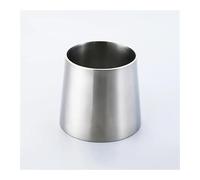 NSPKZXTTGF 51mm 2" to to 38mm 1.5" OD Butt Welding Reducer SUS 304 Stainless Steel Pipe Fitting Homebrew Beer Wine