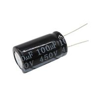 NSPKZXTTGF 5PCS 450V100UF 18 * 30 100UF 450V Electrolytic Capacitor