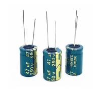 NSPKZXTTGF 5pcs/lot S82 250v 47UF Aluminum electrolytic Capacitor Size 13 * 20 47UF 20%