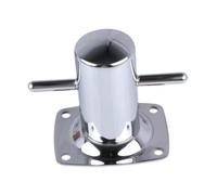 NSPmebTGW Taquet d'amarrage avec Plaque de Base, Embout de borne en Acier Inoxydable 316, Compatible avec Kayak