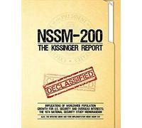 Nssm 200 The Kissinger Report