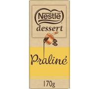 NSTE - Chocolat Lait Fondant au Praliné Gourmand, Plaisir Croquant en Tablette 170g - Le lot de 4