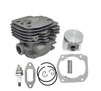 NStreet Kit piston cylindre 48mm pour Husqvarna 362 365 Special EPA 365XP 371 372 Jonsered 2065 CS 2165 (port rond)