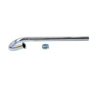 NSU Quickly coude d'échappement + écrou 24mm droit Quickly 50 N S F