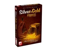 Nsv Silver & Gold Pyramids Board Game Marron Enfants