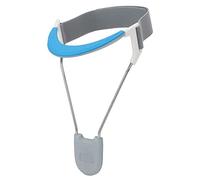 NSXAYIWE Appareil de traction cervicale en latex et acier pour l'inclinaison avant du cou, anti-démarrage pour soulager la douleur, anti-démarrage pour une utilisation à la maison ou au bureau (bleu)