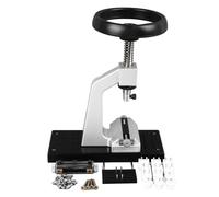 NSXAYIWE Banc de Montre Ouvreur de Cas, 5700 Banc de Montre-Bracelet Retour Ouvreur avec Base Réglable et 12 Mandrins, Montre Retour Eemover Outil pour Regarder Faire Ouverture