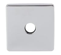 NSXAYIWE Bride de bras de douche carrée de 3,5 pouces, plaques de couverture de plomberie en acier inoxydable, grande plaque de couverture de rosace de remplacement universelle (Galvanoplastie)