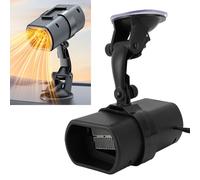 NSXAYIWE Chauffage de voiture portable, chauffage enfichable 12 V 150 W pour dégivreur de pare-brise de voiture avec 2 réglages de chauffage et 2 méthodes d'installation pour
