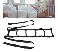 NSXAYIWE LED Ladder ASSIDE, Tirez Un Dispositif d'assistance avec 5 Sangles de poignée Non glissées, des Rails d'assistance au lit à Longueur réglable pour Sortir du lit pour Les