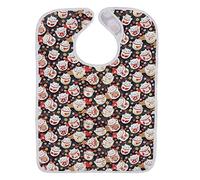 NSXAYIWE MANGER BOBPE ADULTES, 3 couches Protecteur de vêtements lavables, Lavables grandes offres Machine à preuves réutilisables pour les personnes âgées (Chat de bon augure)